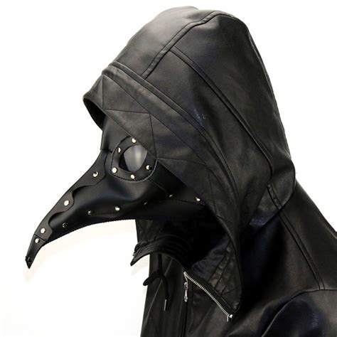 Hibiretro Steampunk Plague Doctor Bird Beak Mask Medieval Bubonic