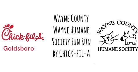 Wayne County Humane Society Fun Run By Chick Fil A