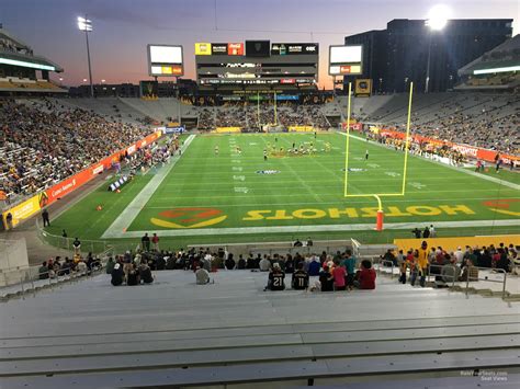 Home to the arizona state university football team! Sun Devil Stadium Section 19 - RateYourSeats.com