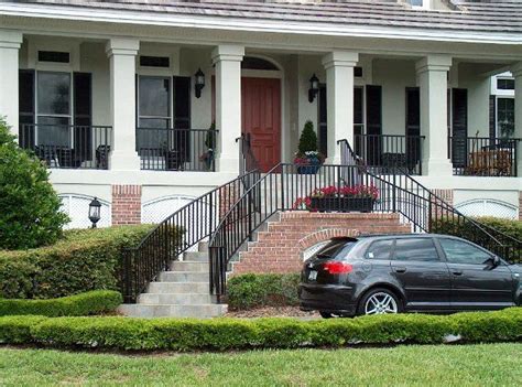 Whether you need stair, porch, deck, or balcony railings. FRONT PORCHES WITH IRON RAILING | Rod Iron--Porch Railings ...