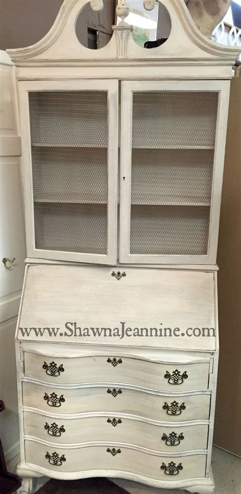 Secretary Painted In Amy Howard Toscana Milk Paint Over One Step Chalk