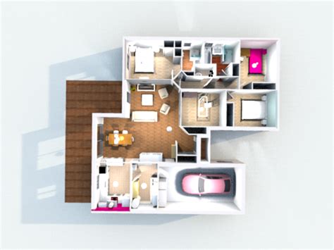 Construction De La Maison En 3d Avec Sweet Home 3d