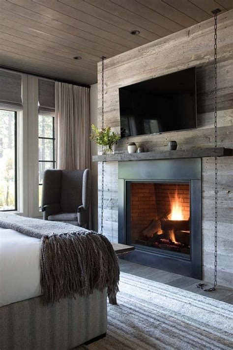 34 Corner Fireplace Ideas Burn It With Style Bedroom Fireplace Modern Bedroom Home