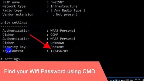 Cmd Show Wi Fi Password Windows 1087xp Wifi Password Find