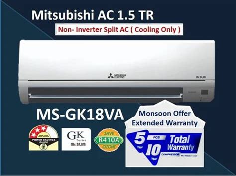 Mitsubishi Electric 15 Ton 2 Star Fix Speed Split Ac Ms Gk18va At Rs