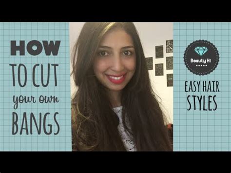 In this video i share how to cut the perfect bangs with 3 different types of bangs. How to cut long bangs - YouTube