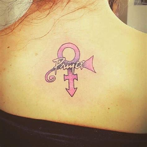 Purple Ink Prince Tattoos Tribute Tattoos Back Tattoo