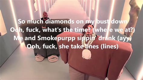 Kanye West And Lil Pump Ft Adele Givens I Love It Lyrics Video Youtube