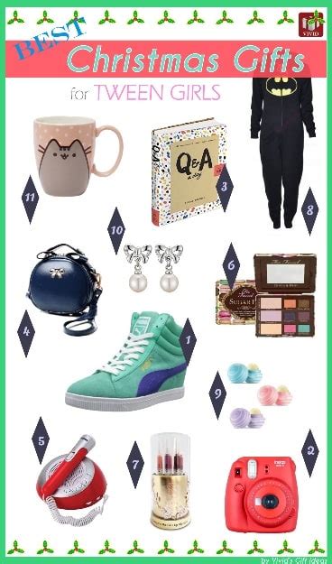 These christmas gift ideas are a great way to show your best gal pals how much they mean to you this holiday season. 2015 Holiday Gift Guide for Tweens - Vivid's