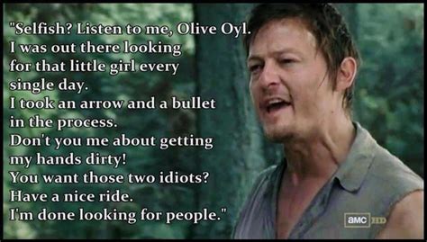 Why was seeing red a bad thing in the walking dead? Best Walking Dead Quotes (30 Quotes)