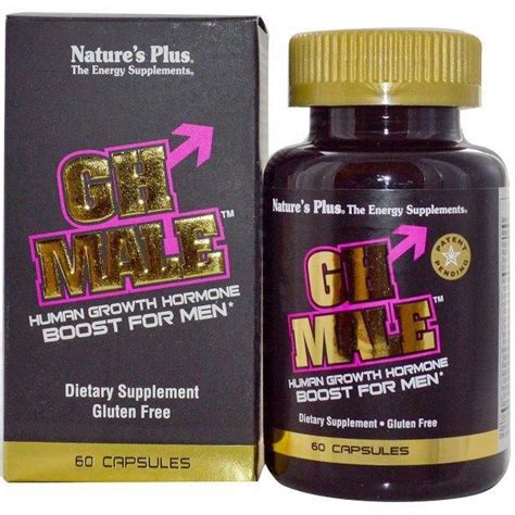 Natures Plus Gh Male Human Growth Hormone For Men 60 Vegetarian Capsules Growth Hormone