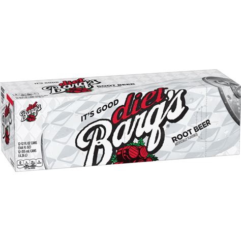 Diet Barqs Root Beer Fridge Pack Cans 12 Fl Oz 12 Pack
