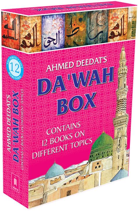 Ahmed Deedats Dawah T Box Contains 12 Books India