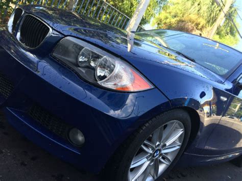 Bmw 128i Coupe M Sport Package Blue Le Mans Like New