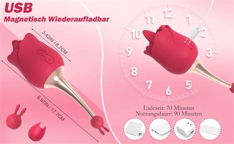 Rose Toy Vibrator For Women 2 In 1 With 10 Vibration Modes G Spot Rose And