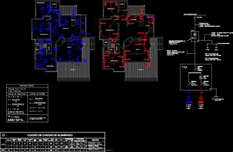 Electrical Installation House Room Dwg Detail For Autocad Designs Cad