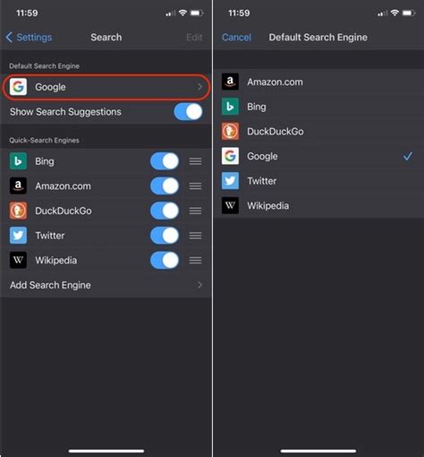 How To Change Default Search Engine In Firefox On Windows Mac Android