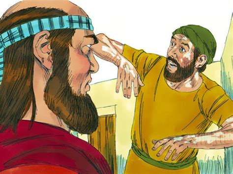 FreeBibleimages :: Naaman, the army general with leprosy :: Naaman, the