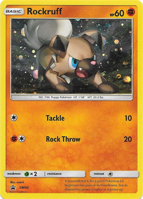 We did not find results for: Rockruff (SM Promo 6) - Bulbapedia, the community-driven Pokémon encyclopedia