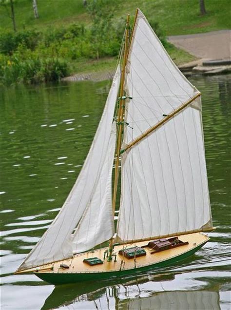 This Is A Picture Of A Pond Yacht Moonbeam From Metcalf Mouldings