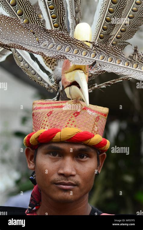 The Rituals Of The Dayak Tribe And The Women During The Celebration
