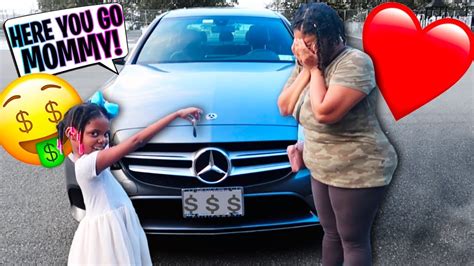 Surprising My Mom With Her Dream Car Prank Youtube