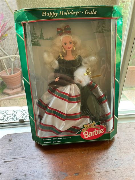 Vintage Happy Holidays Gala Barbie Doll Special Edition Etsy