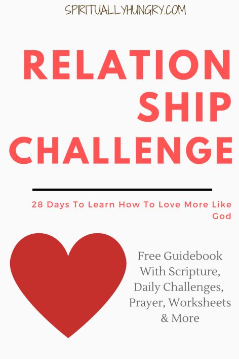 Looking To Improve Your Relationship Challenge Yourself To Work On