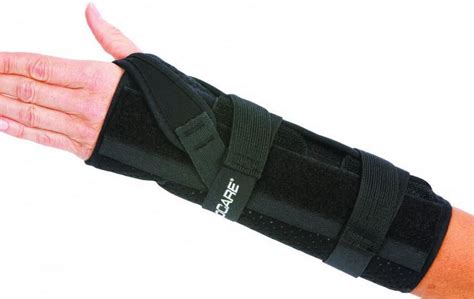 Procare Quick Fit Wristforearm Brace Right Hand Black One Size Fits