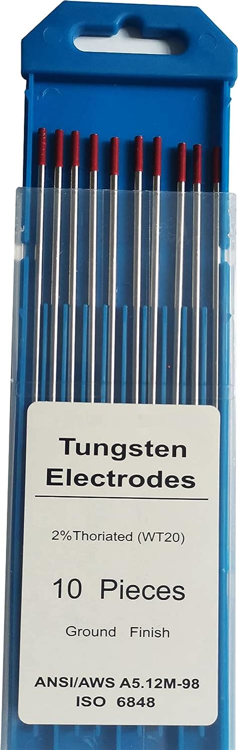 Tig Welding Tungsten Electrodes Diam Inch With Thorium Wt