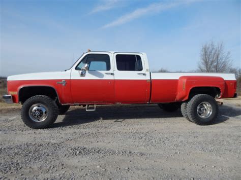 1988 Chevrolet K30 Crew Cab Dually Silverado 454 Big Block 4x4