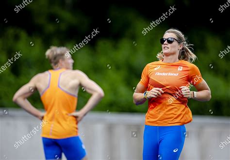 Dafne Schippers During Training Session Olympic Editorial Stock Photo