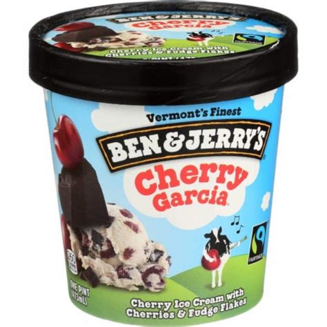 Ben And Jerrys® Cherry Garcia Ice Cream 8 Ct 16 Oz Kroger