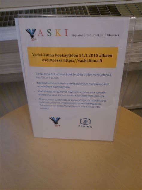 Toinenkin lappunen löytyi koskien Vaski-Finnaa | Event, Event ticket