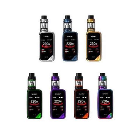 The pods are not meant to be opened and refilled, but you can do it. The SMOK X-Priv 220W Starter Kit features a slim body with ...
