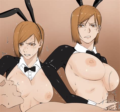 Rule 34 Annoyed Azlight69 Big Breasts Breast Sucking Breasts Bunny Girl Censored Faceless Male