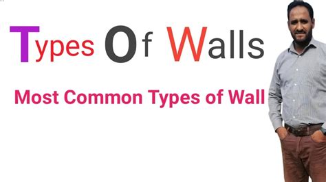 Quantity Surveying Tutorials Different Types Of Walls Most Common