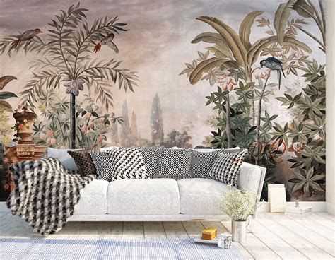 Wall Coverings Wallpaper Wall Murals Removable Vintage Wall