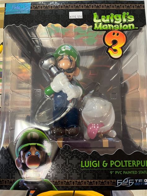 First 4 Figures Luigis Mansion 3 Luigi And Polterpup Collectors Edition