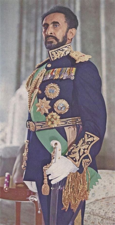 My Retro Vintage Haile Selassie Last Emperor Of Ethiopia In Full