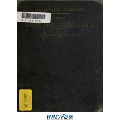 خرید و قیمت دانلود کتاب The Wave Theory Of Light Memoirs Of Huygens