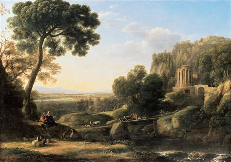 Claude Lorrain Landscape With Narcissus And Echo National Gallery