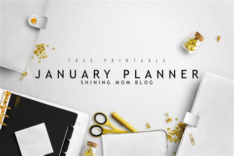 Start The Year Right With This January Planner