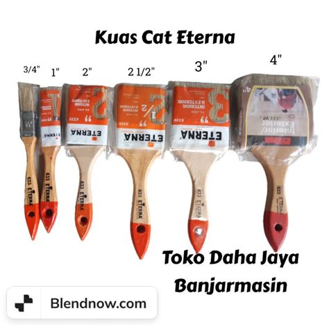 Jual Kuas Cat Eterna Ukuran Inci Inci Shopee Indonesia