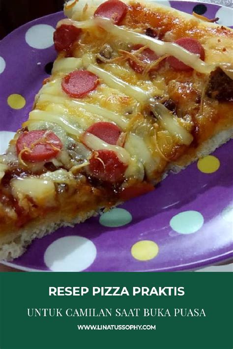 Bikin dulu adonan roti pizza yang enak dengan campuran tepung terigu dan fermipan. Resep Pizza Praktis Untuk Camilan Buka Puasa ...
