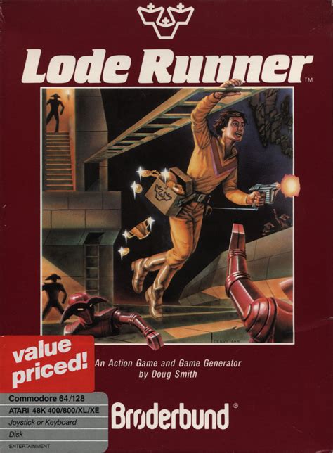 Lode Runner 1983 Box Cover Art Mobygames