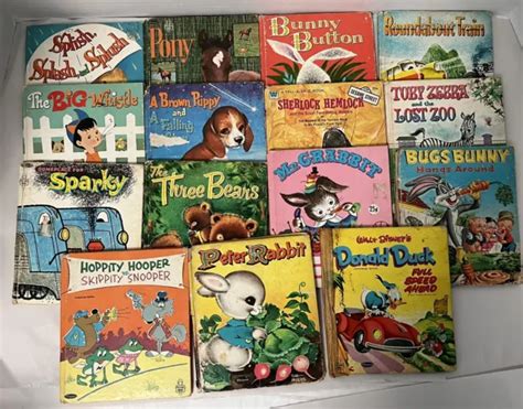 Lot Of 15 Vintage Whitman Tell A Tale Childrens Books 2000 Picclick