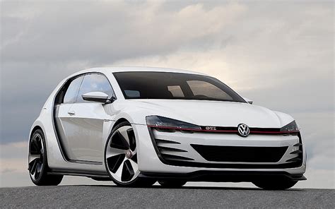 vw golf design vision gti in pictures