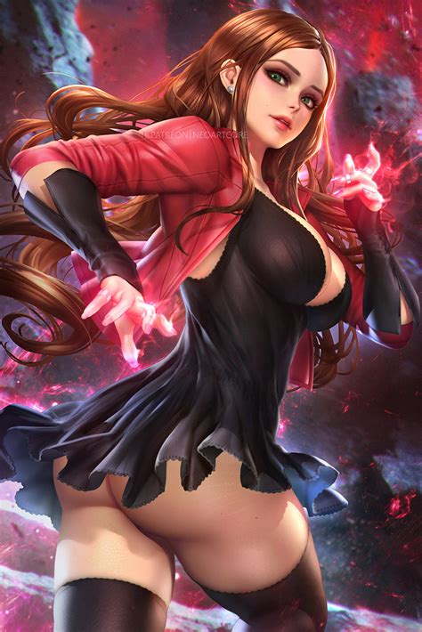 Scarlet Witch By Neoartcore Hentai Foundry