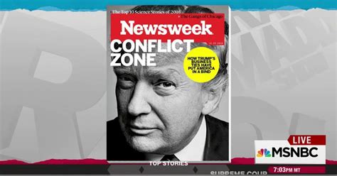 Newsweek Trump Business Conflicts Open Us To Foreign Blackmail